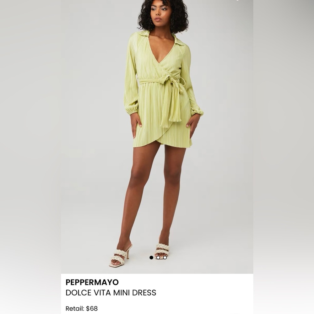 Peppermayo Dolce Vita Mini Dress
